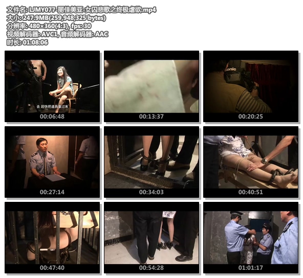 LJMY077-丽佳美亚-女囚悲歌之终极虐欲