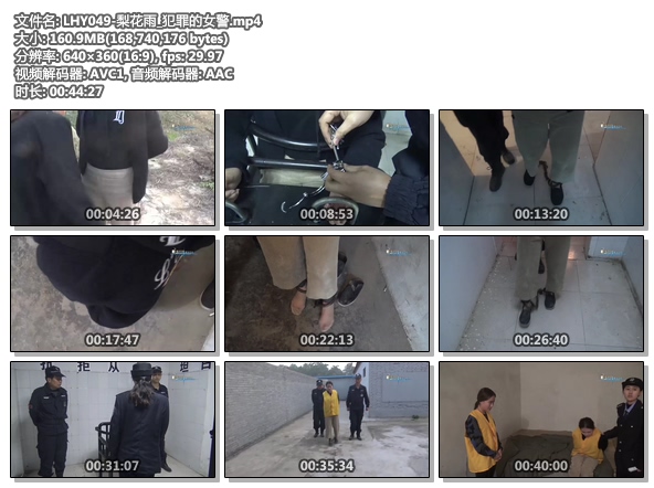 LHY049-梨花雨_犯罪的女警
