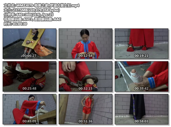 WMZJ079-唯美之家_梦涵古装女犯