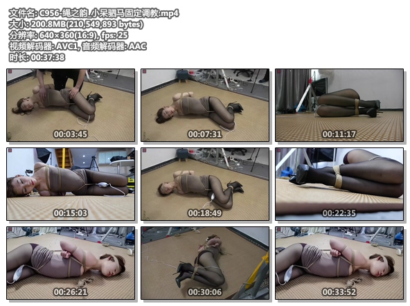 C956-绳之韵_小呆驷马固定调教