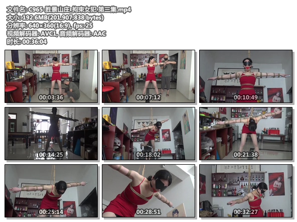 C965-胜景山庄_拘束女犯 第三集