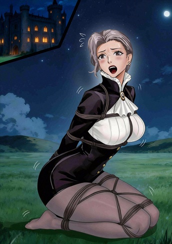 《高傲女伯爵的囚笼》高贵的女伯爵 嗜血魔族 触手夺命 魔绳加身